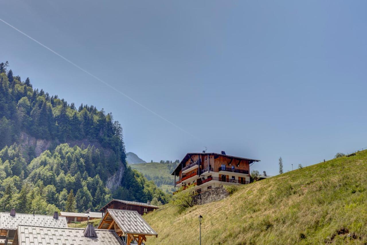 Le Col Des Aravis Daire La Giettaz Dış mekan fotoğraf